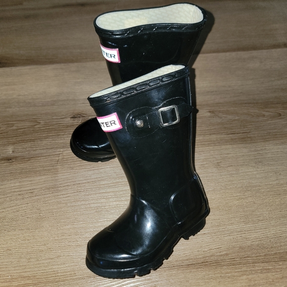 Hunter boots size 8c - Picture 2 of 4